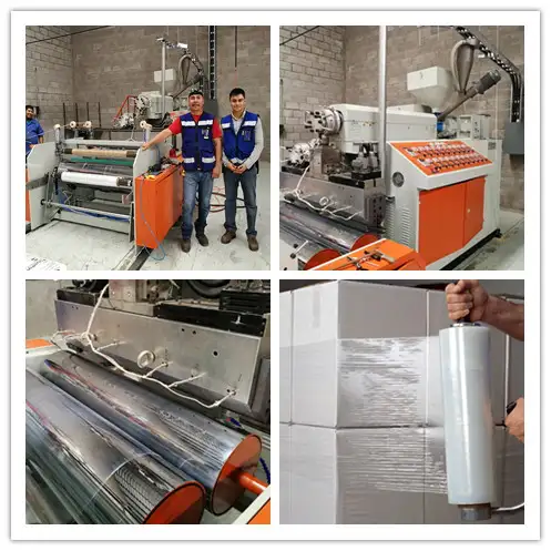 install stretch film machine in Mexico